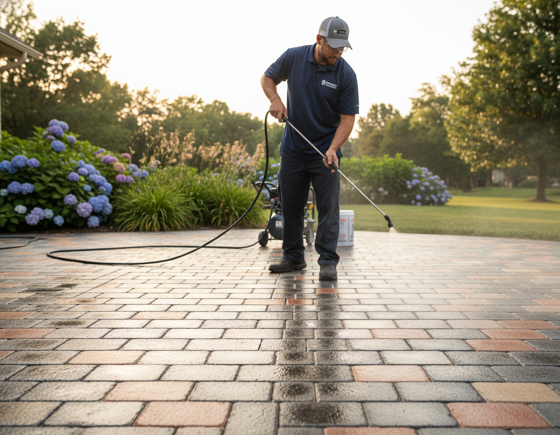Protect Driveway Pavers In Upper Arlington