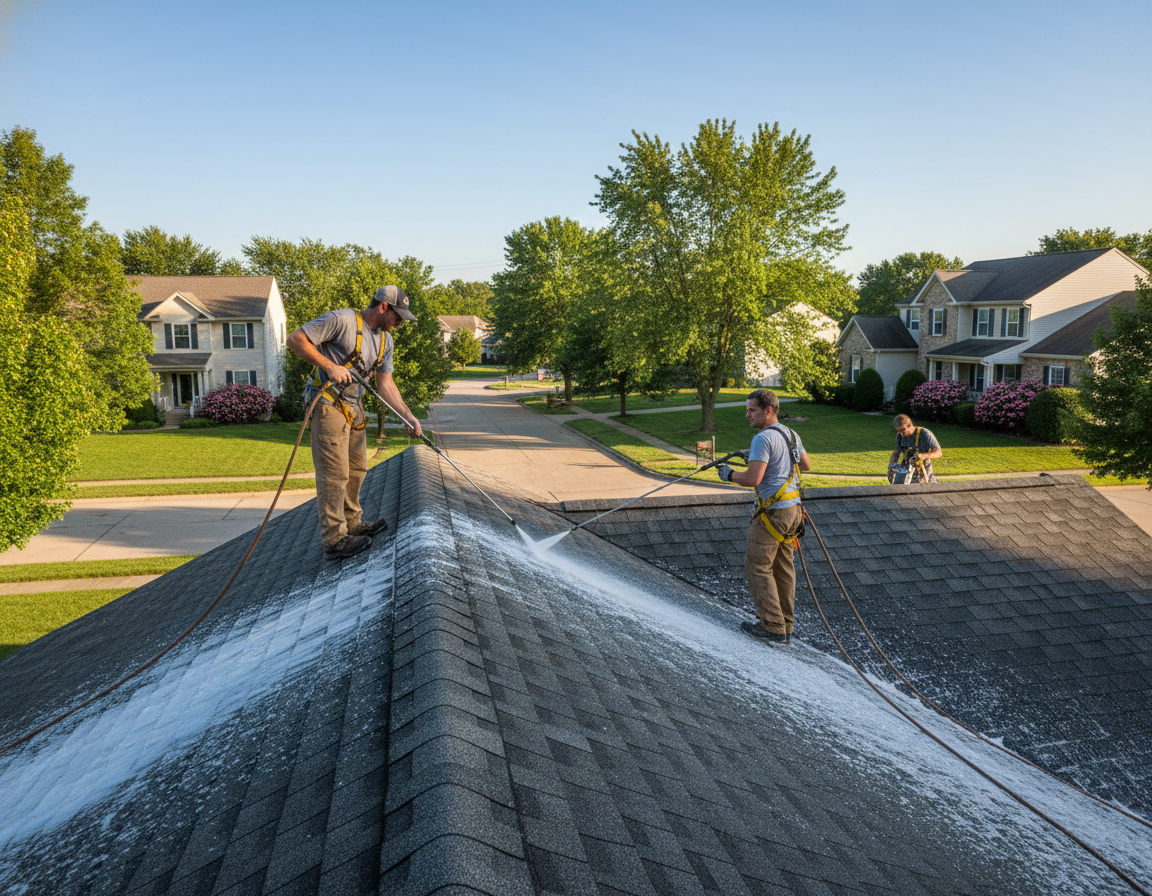 Roof Cleaning In Upper Arlington